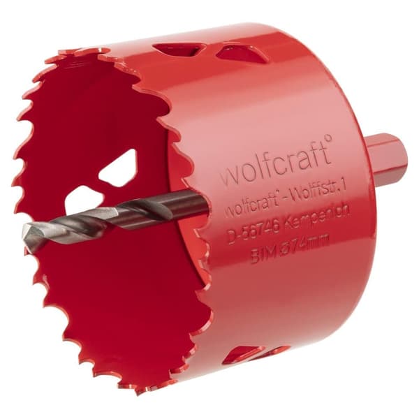Hålsåg Wolfcraft 5475000; 74x40 mm