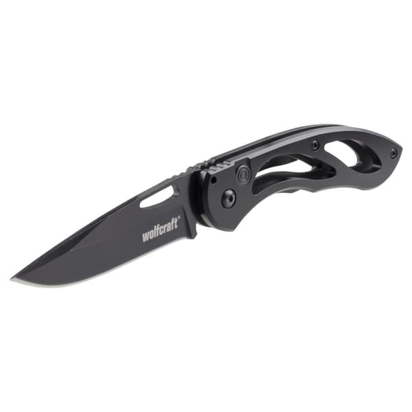 Kniv med slätt blad Wolfcraft 4288000