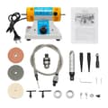 Miniatyrbillede 1 af 2: Bordpoler, 320W motor, justerbar hastighed, kompakt design,EU, HVID