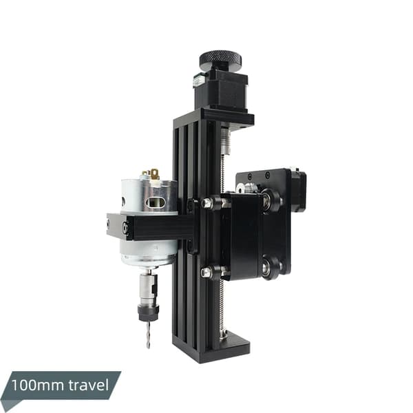 CNC Träbearbetningsmaskin, 100mm Resa, Högvarvsspindel, Precis Skärning,150w 100mm resa
