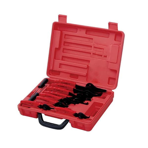 Universal Mechanics Circlip Plier Tool Set, 11 dele, flere størrelser, holdbare tang.