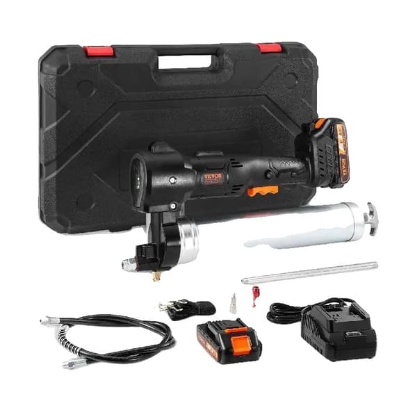 Trådløs elektrisk fedtpistol, 10.000 PSI tryk, 4,4 oz/min output,10000PSI10000 pund pr. kvadrattomme