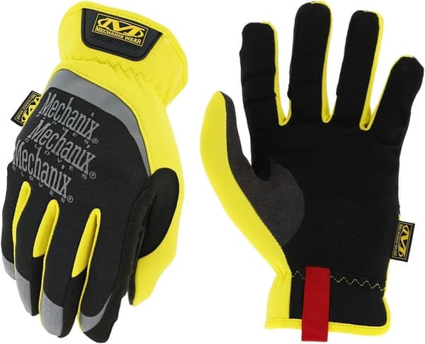 Handskar Mechanix Wear FastFit Yellow; L