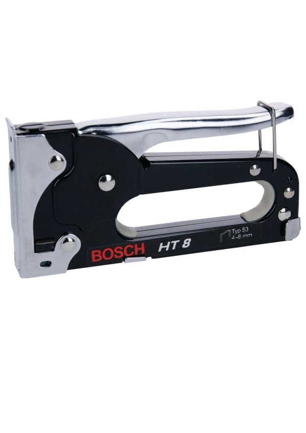 Mekanisk häftpistol Bosch HT 8 Svart, Rostfritt stål
