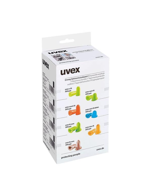 Öronproppar Uvex X-fit; REFILL One2Click; 37 dB; 300 st.