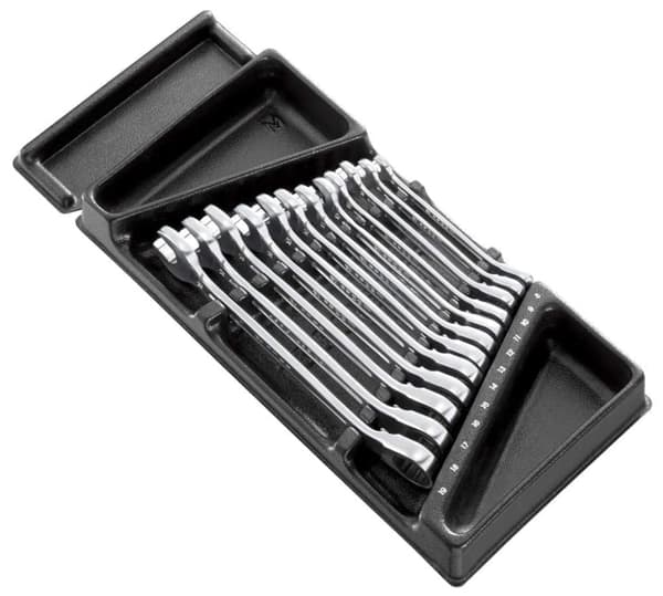 Hylsnyckelsats Facom MOD.467BJ12PB; 8-19 mm; 12 st.