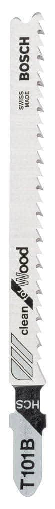 Sticksågsblad Bosch T 101 B; 5 st.