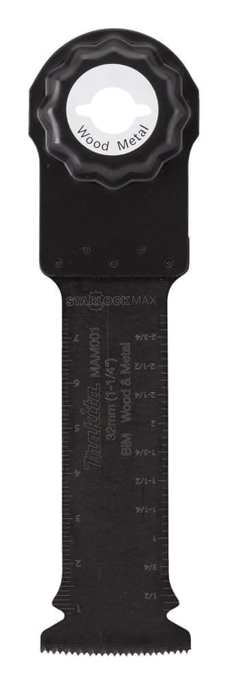 Skär för planskärning Makita B-66400; Starlock Max; BiM; 32 mm