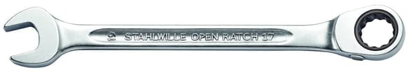 Skiftnyckel med spärrhake Stahlwille 4117131; 13 mm