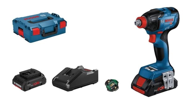 Slagskruvdragare / slagmutterdragare Bosch GDX 18V-210 C Professional; 18 V; 2x4,0 Ah batt.