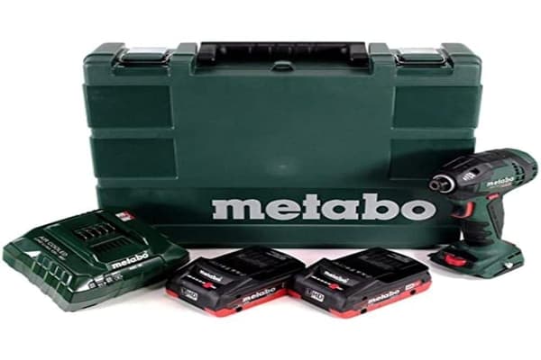 Slagskruvdragare Metabo SSD 18 LTX 200 BL; 18 V; 2x4,0 Ah batt.