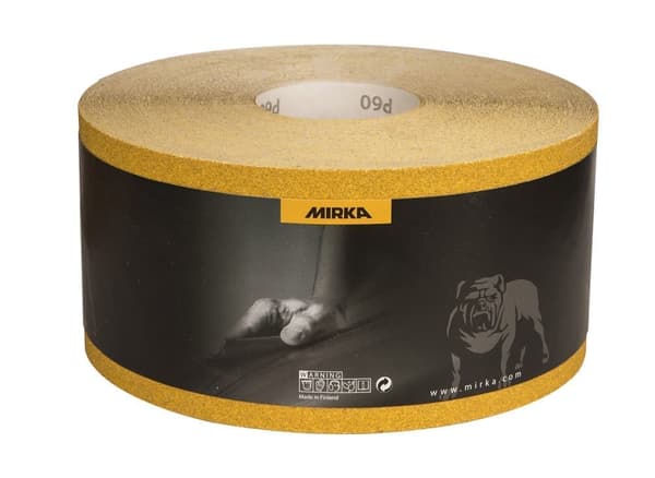 Sandpappersrulle Mirka GOLD; 115x50000 mm; P80; 1 st.