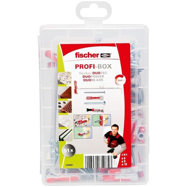 Sats Fischer PROFI-BOX DUOLINE; 91 st.