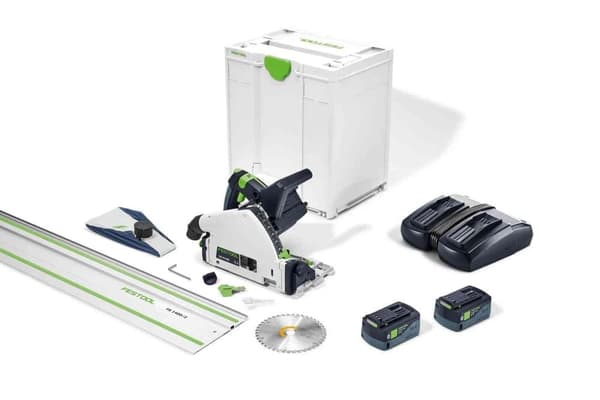 Batteridriven cirkelsåg Festool TSC 55 5,0 KEBI-Plus/XL-FS;  18 V; 2x5,0 Ah batt.