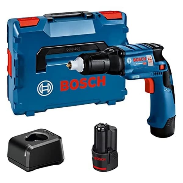 Batteridriven skruvdragare Bosch GTB 12V-11; 12 V; 2x2,0 Ah batt.