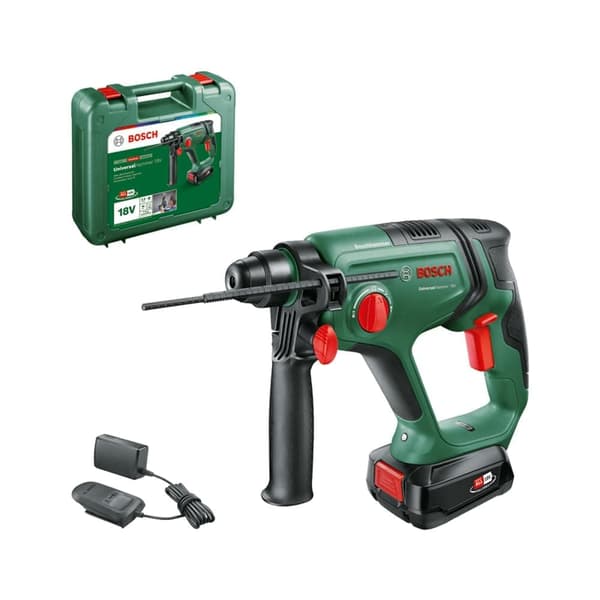 Borrhammare Bosch Universal Hammer; 2,0 J; SDS-plus; 18 V; 1x2,5 Ah batt.