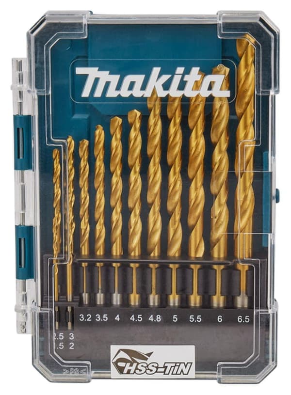Borrsats Makita D-72855; 1,5-6,5 mm; 13 st.