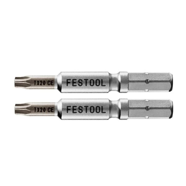 Bits spår Festool TX 20-50 CENTRO/2; TX20; 2 st.