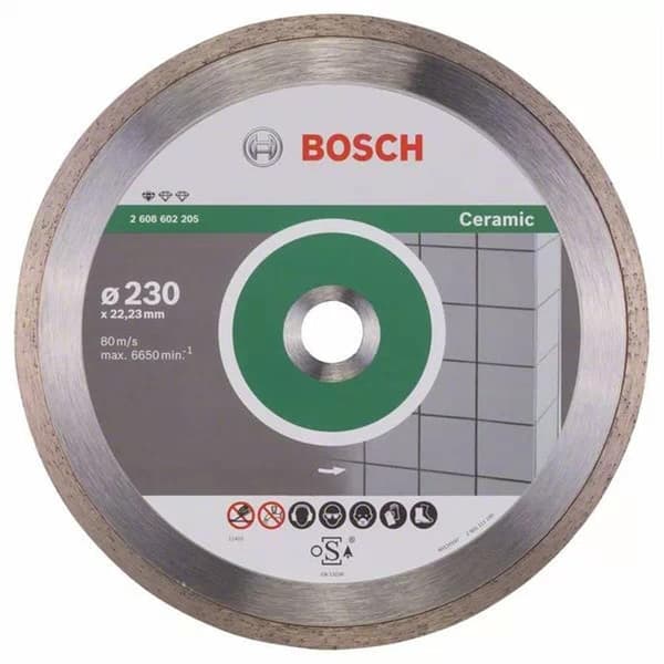 Diamantkapskiva Bosch PROFESSIONAL FOR CERAMIC; 230 mm