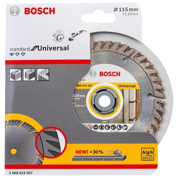 Diamantkapskiva Bosch Universal 115 mm