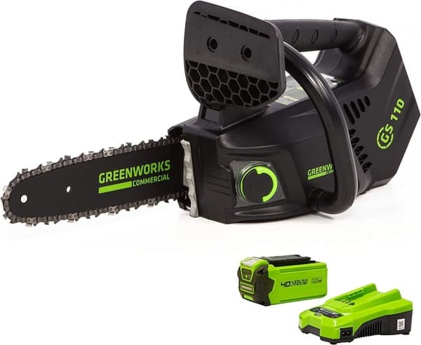Elkedjesåg Greenworks GD40TCSK2; 40 V; 1x2,0 Ah; 25 cm band