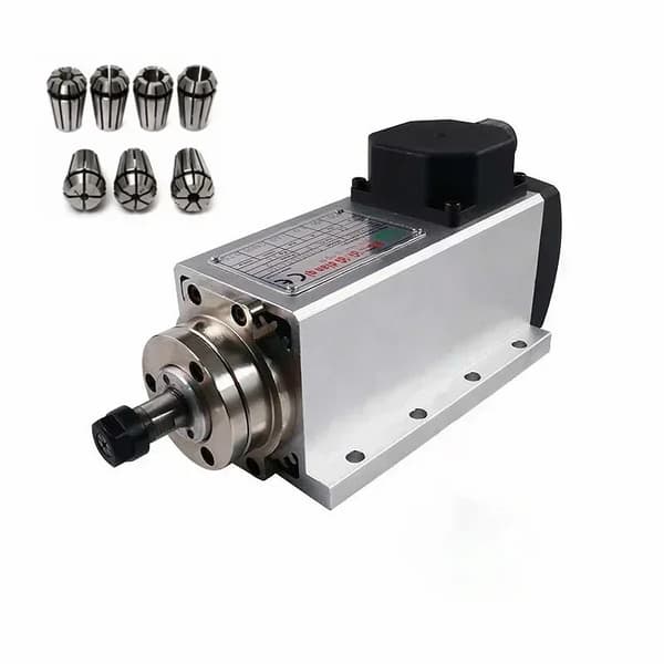 CNC Spindelmotor, 1500W Effekt, 24000RPM Hastighed,220v, luftfartsstik
