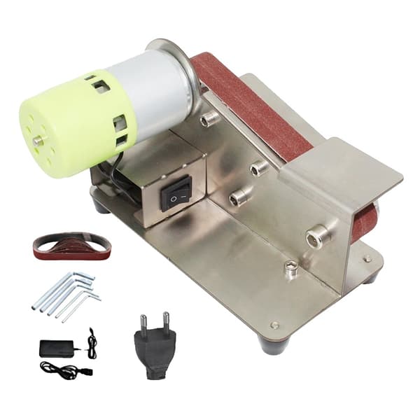 Justerbar Båndsliber, 100W Effekt, 4000-9000rpm Hastighed,EU-stik