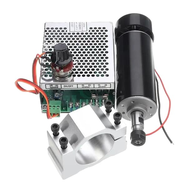 Luftkølet Spindelmotor Kit, 500W Effekt, 3000-12000 omdr./min Hastighed,Appelsin