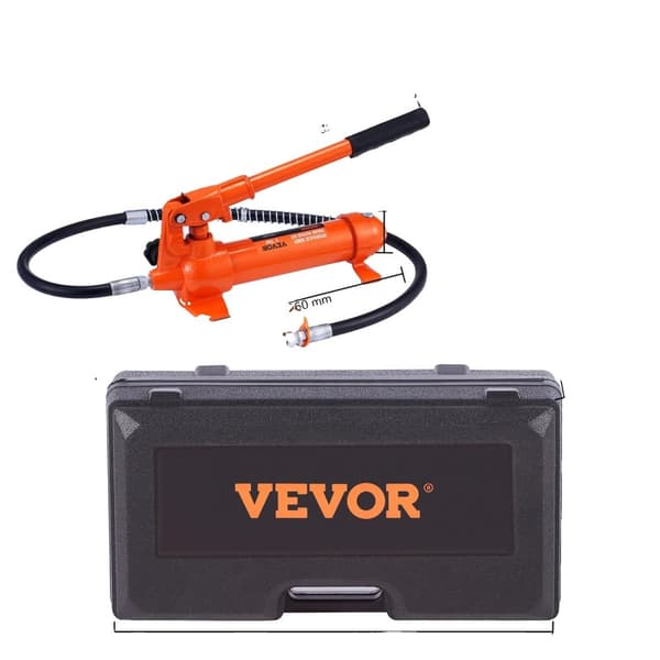 VEVOR Hydraulisk Cylinder Jack, 4 Tons Kapacitet, 4,9 tommer Slag,4 ton