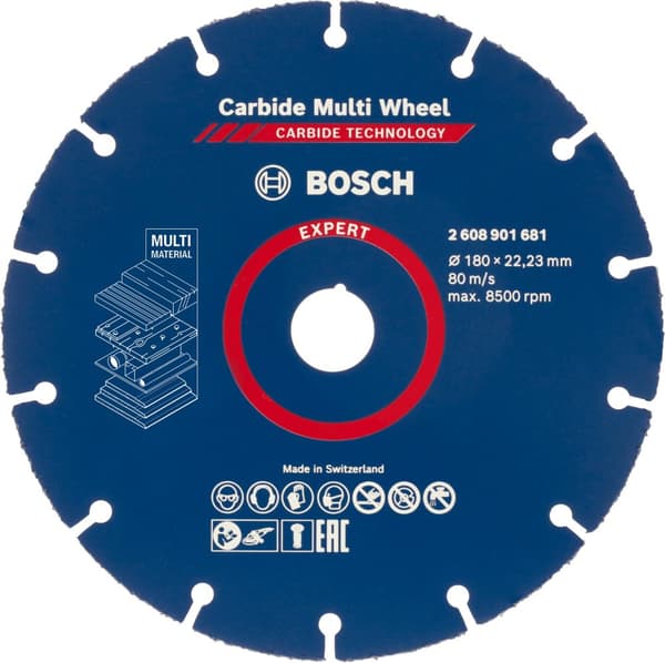 Diamantskæreskive Bosch 2608901681; 180 mm