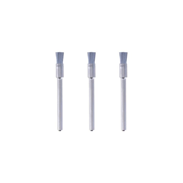 Kulstålbørste Dremel 443, 3,2 mm; 3 stk.