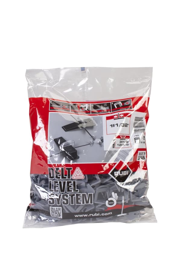 Tile niveau indikator Rubi DELTA LEVEL SYSTEM; 3-12 mm; 1 mm; 200 stk.