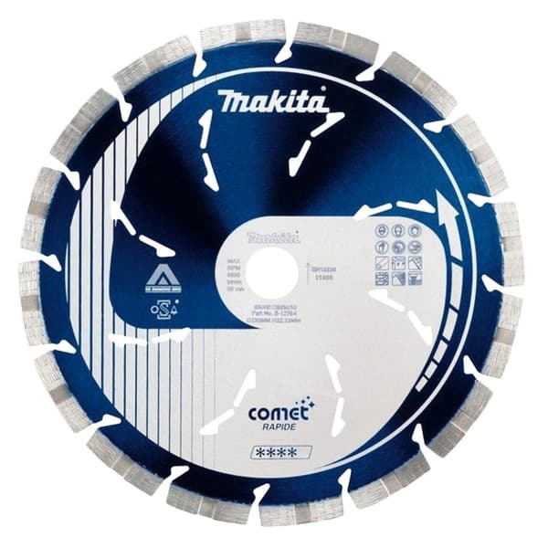 Diamantskæreskive Makita Comet Rapid; 115 mm