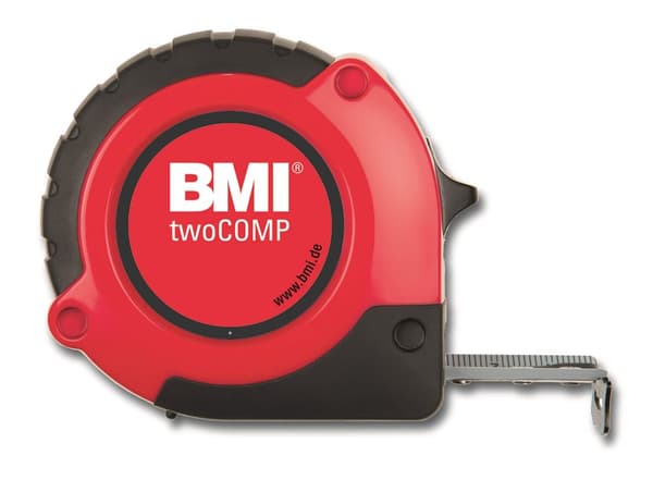 Målebånd BMI twoCOMP B472341021M; 3 m