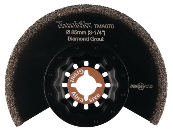 Halvrund diamantskive Makita TMA070 Ø85 mm