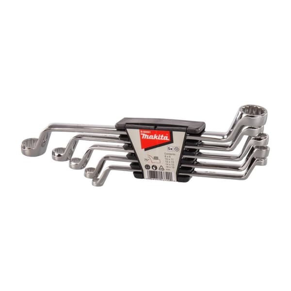 Fastnøkkelsett Makita B-65551; 5 stk.