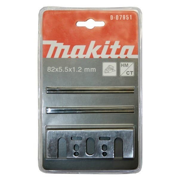 Planerbladene Makita D-07951; 82 mm; 4 stk.