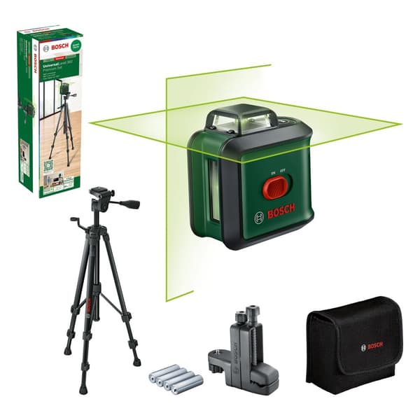 Linjelaser Bosch UniversalLevel 360 SET TT + tilbehør