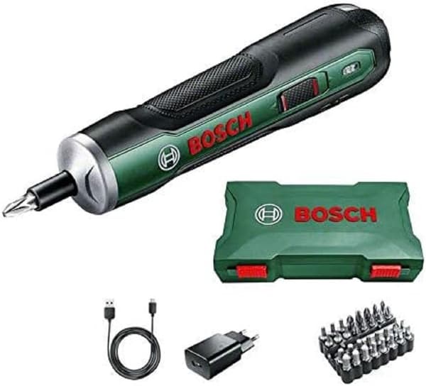 Skruetrækker Bosch PushDrive; 3,6 V; 1,5 Ah batt.