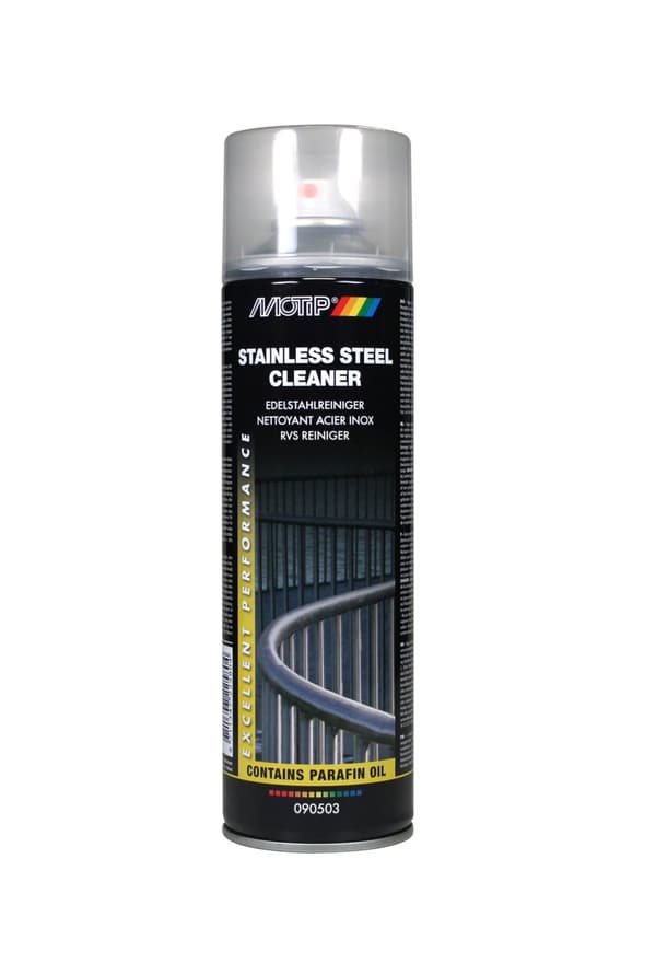Rengøringsmiddel Motip STAINLESS STEEL CLEANER; 500 ml