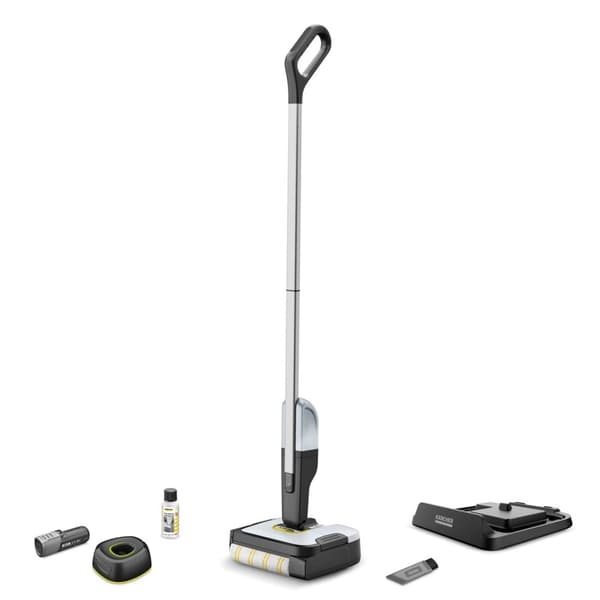 Højtryksrenser til gulve Karcher FC 24 Battery Set EU Sort, Grå, Hvid
