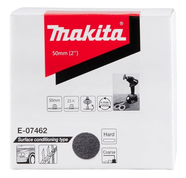 Vaskeskive Makita Coarse/Hard; 50 mm; 25 stk.