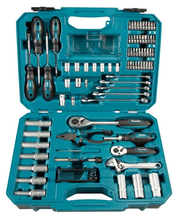 Værktøjssæt Makita E-08458; 87 stk.