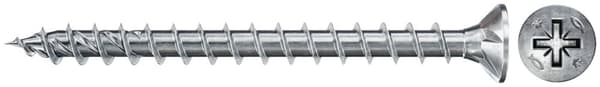 Træskrue Fischer PZ2; 4,0x40 mm; 1000 stk.
