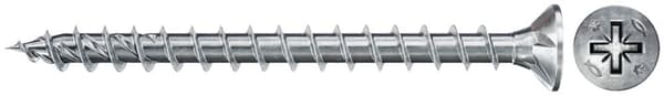 Træskrue Fischer Power-Fast II FPF II CZF; PZ2; 4,5x50; 500 stk.
