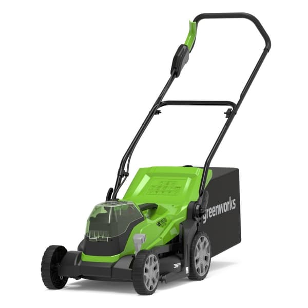 Plæneklipper Greenworks G24X2LM36; 2x24 V (uden batteri og oplader)
