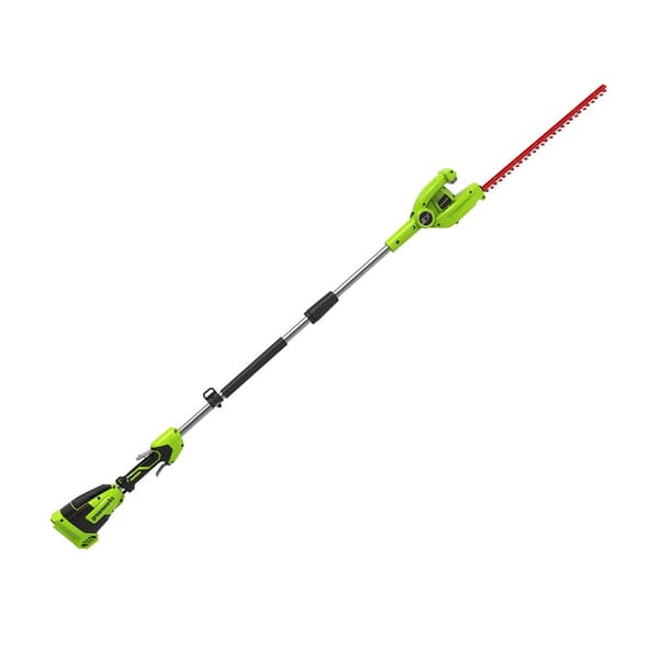 Teleskopisk hækkeklipper Greenworks G40PHA; 40 V; 51 cm længde (uden batteri og oplader)