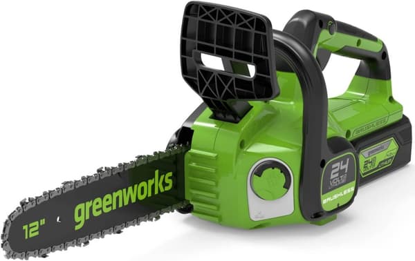 Motorsav Greenworks GD24CS30; 24 V; 30 cm savsværd(uden batteri og oplader)