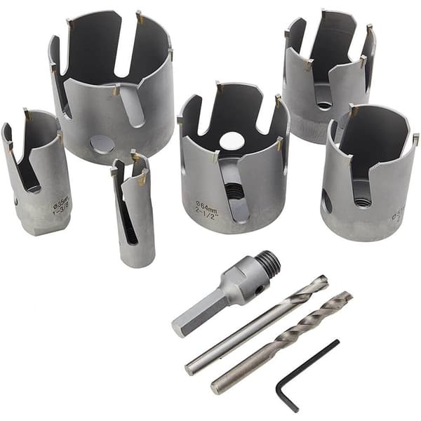 Hulsave sæt Makita TCT D-51297; 9 stk.