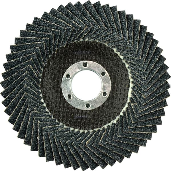 Fanformet slibeskive Dronco; Evolution Zircon FLX 60; 125 mm; P60